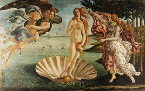 Sandro Botticelli, LA naissance de Venus (vers 1486)